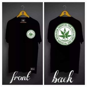 Black Regular Fit T-Shirt – Logo + A4 Print