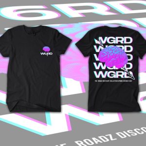 Black Regular Fit T-Shirt – Logo + A2 Print