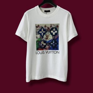 White Premium Drop Tees – A4 Print