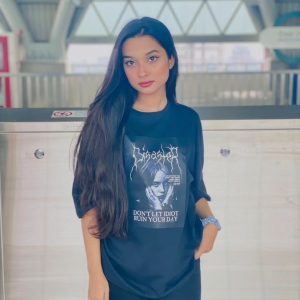 Black Premium Drop Tees – A4 Print
