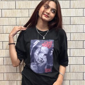 Black Premium Drop Tees – A4 Print
