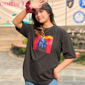 Black Premium Drop Tees – A4 Print