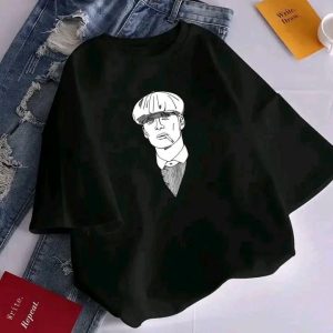 BLACK Premium Drop Tees – A5 Print
