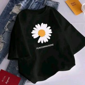 Black Premium Drop Tees – A5 Print