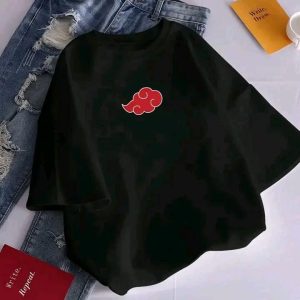 Black Premium Drop Tees – A5 Print